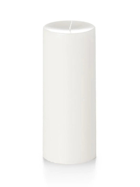 Column Pillar Candles 4X10 -White