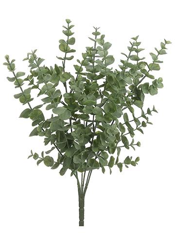 17.5" Eucalyptus Bush x7 Green Gray