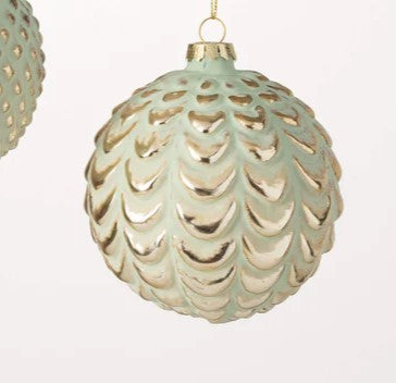 Mint & Gold Ornament - 2 styles