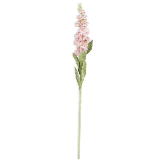 30" Pink Stock Flower Stem