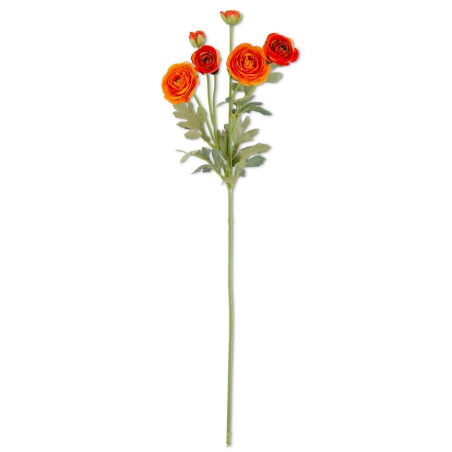 26 INCH ORANGE RANUNCULUS SPRAY