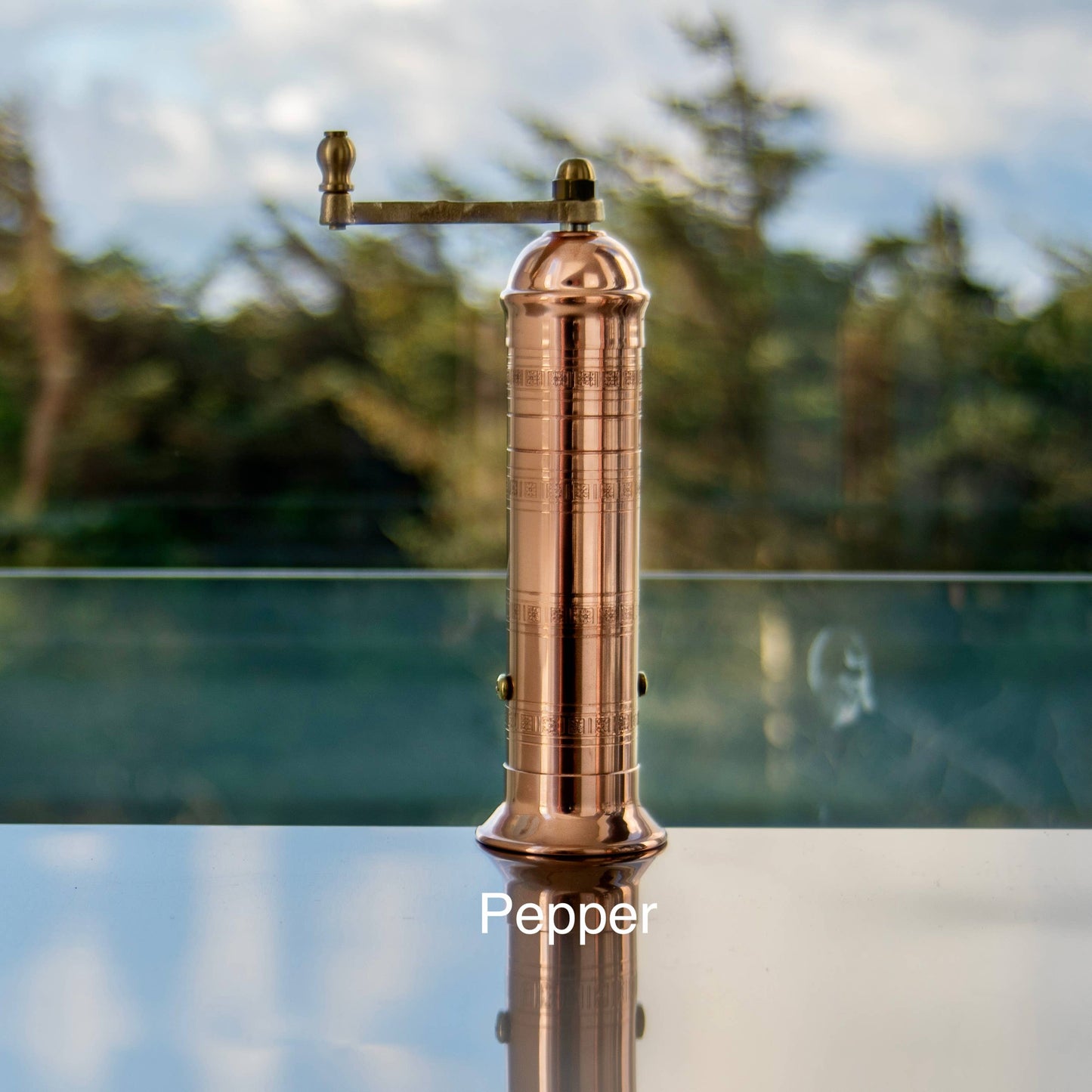 The original 'Copper Mill' - 9" pepper grinder