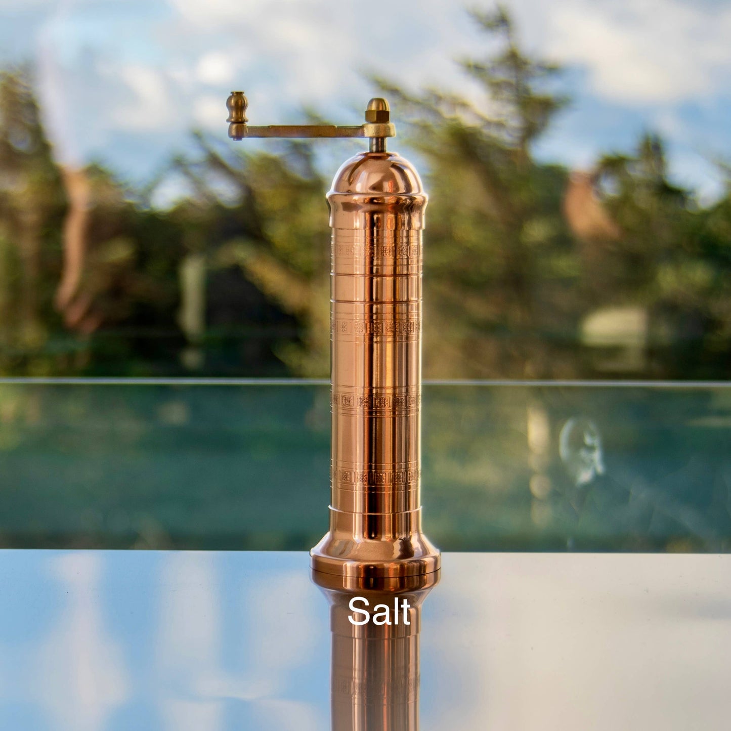 The original 'Copper Mill' - 9" salt grinder