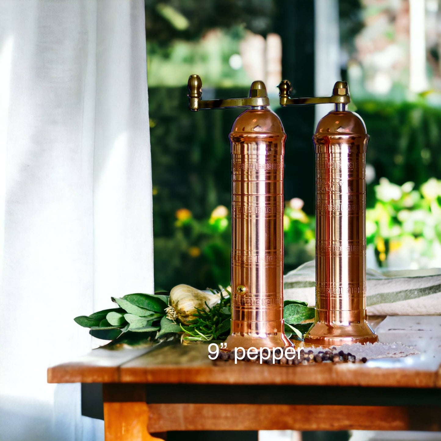 The original 'Copper Mill' - 9" pepper grinder