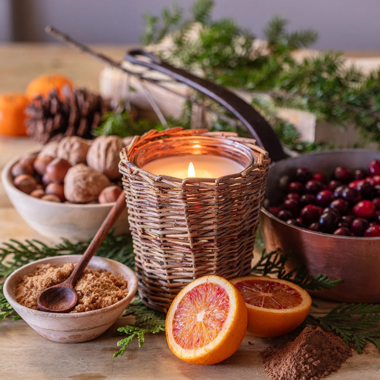 Simmering Cranberry Candle