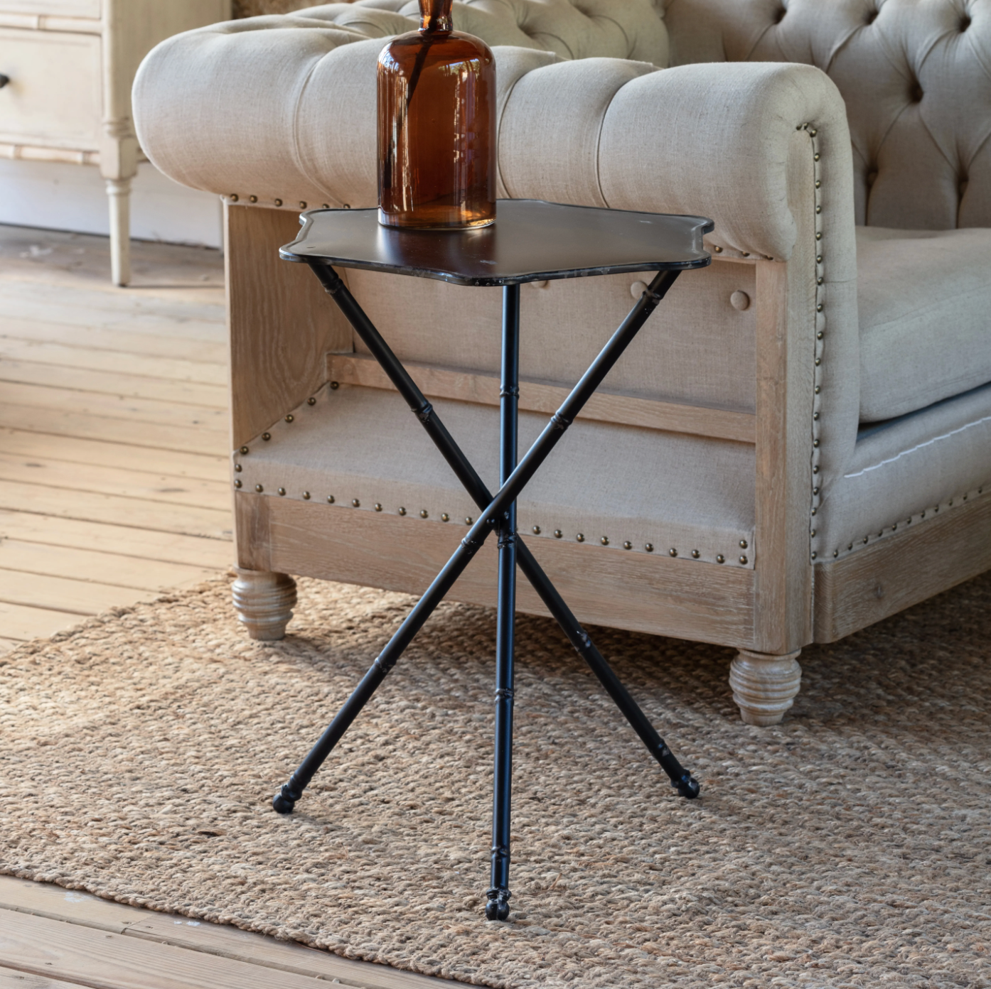 Viola Metal Side Table