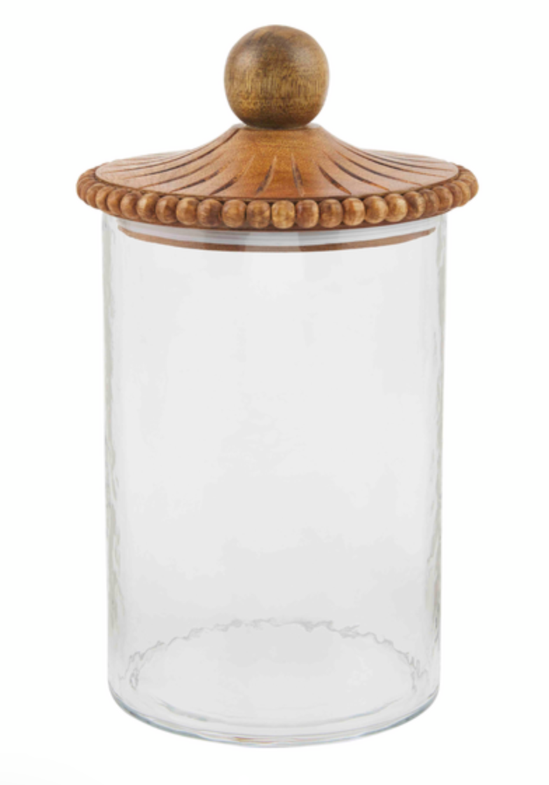 BEADED CANISTER - Set of 3