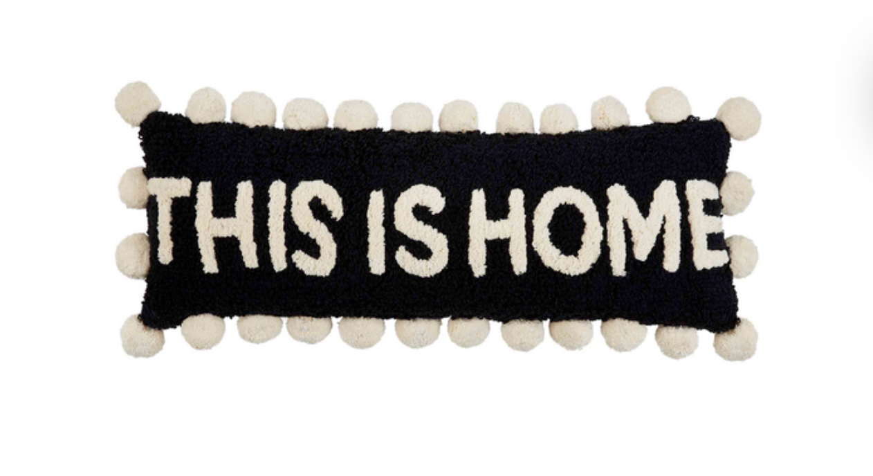 THIS IS HOME TUFTED LONG PILLOW