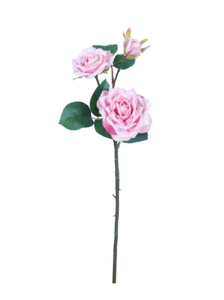 20" ROSE SPRAY LIGHT PINK ROSE SPRAY