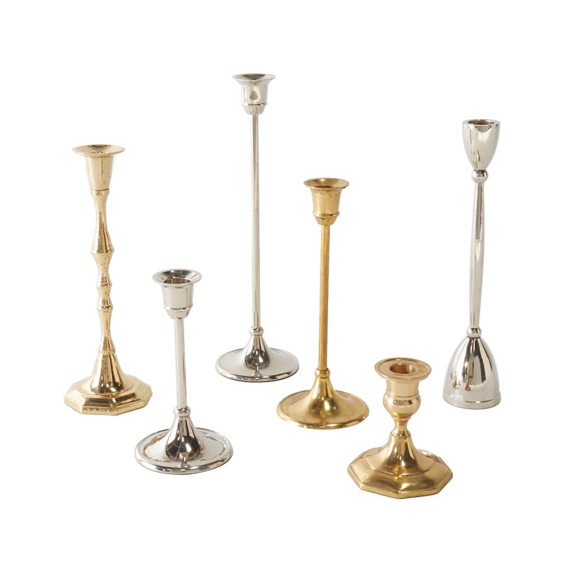 ANTIQUE CANDLESTICK - shows elegant design