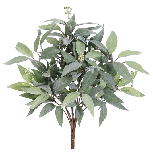 18" Seed Eucalyptus Bush - Green Frosted
