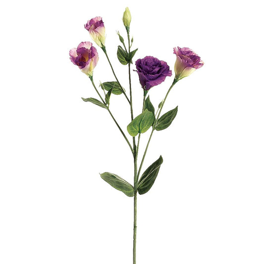 30" Lisianthus Spray in Purple