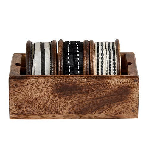 Ribbon Trio Box - Black Stripe