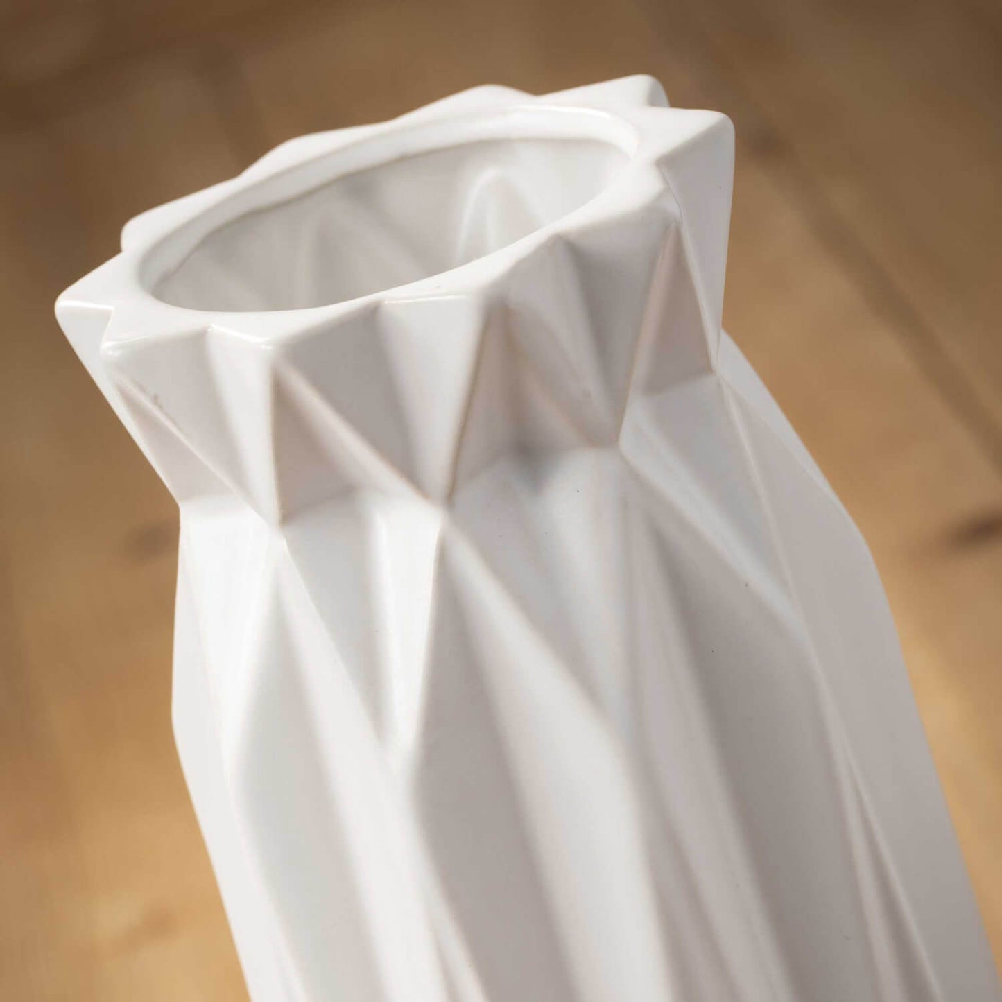 Large Origami Geometric Vase